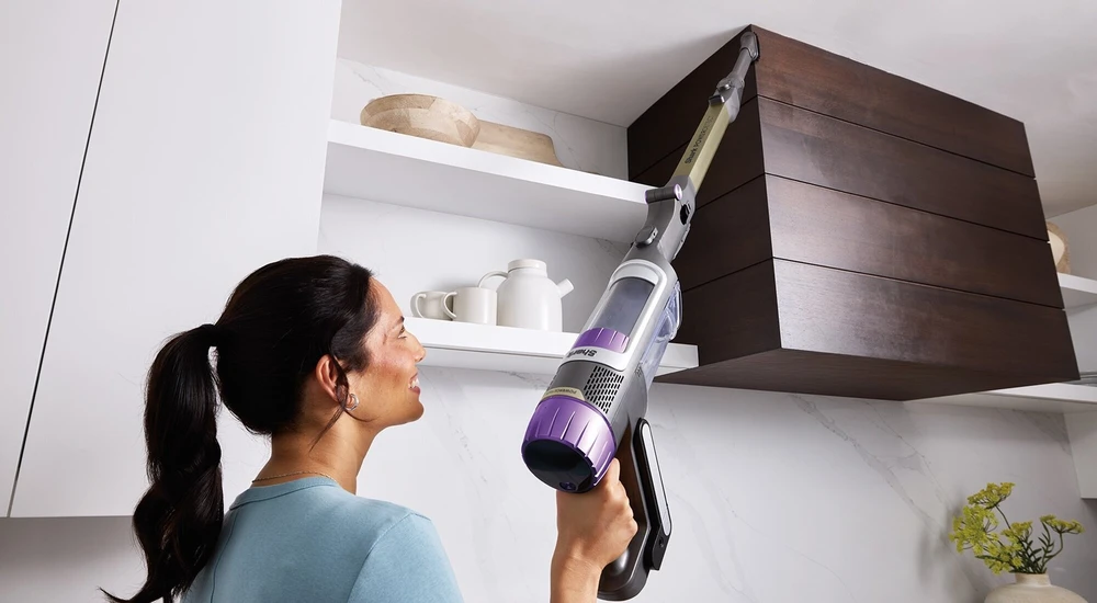 Belaidis dulkių siurblys Shark IP3251EUT, Pilkas su aukso spalvos ir violetiniais akcentais