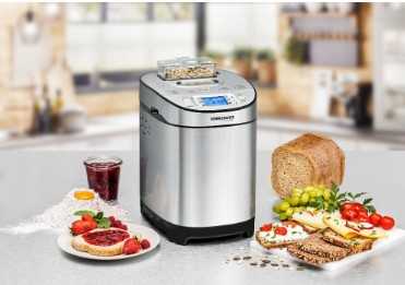 Duonkepė Rommelsbacher duonos kepimo aparatas 13 programų, 700–900 g talpa, BA 550