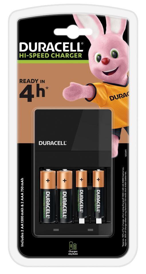 Pakrovėjas DURACELL CEF27 + aku 4vnt