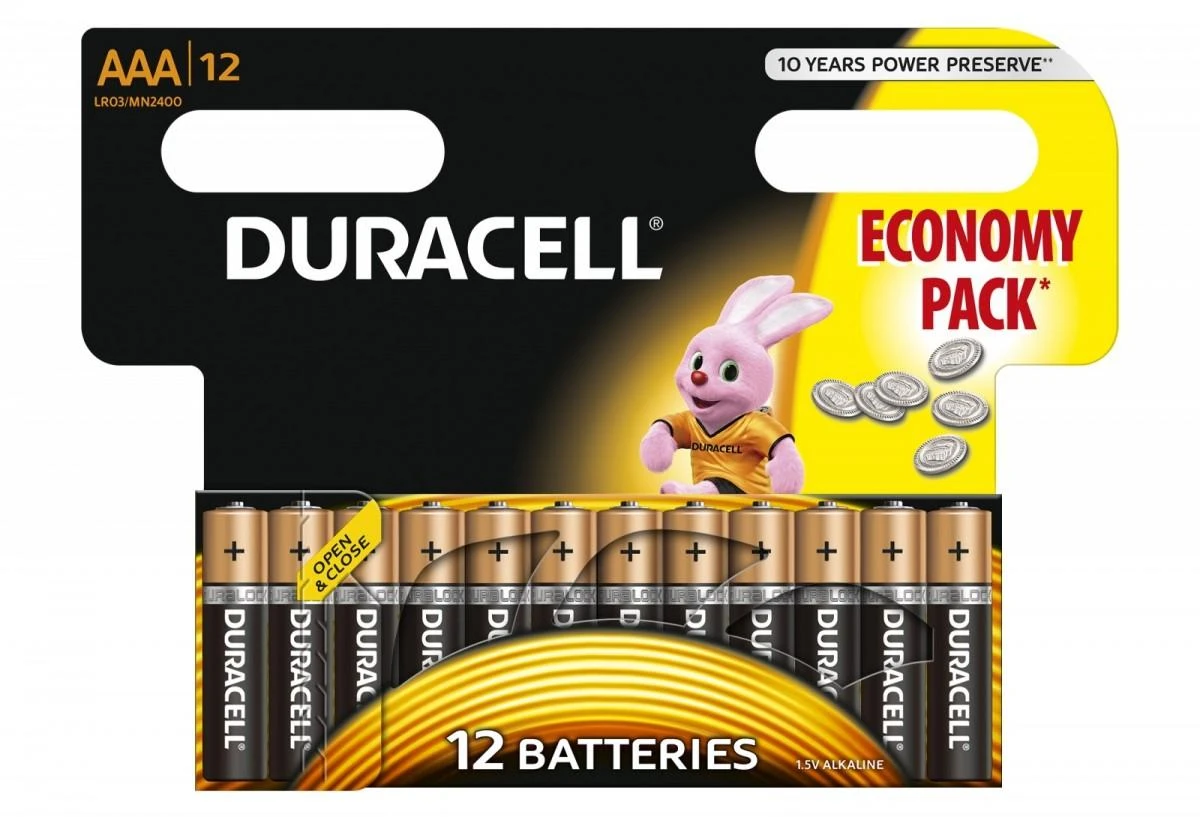 Duracell 5000394203389 buitinė baterija Vienkartinė baterija AAA Šarminis