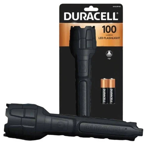 Žibintuvėlis Duracell Žibintuvėlis gumowa 100 LM 2AA