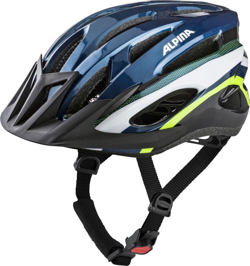 Bike Helmet Alpina MTB17 dark mėlynas & neon 54-58
