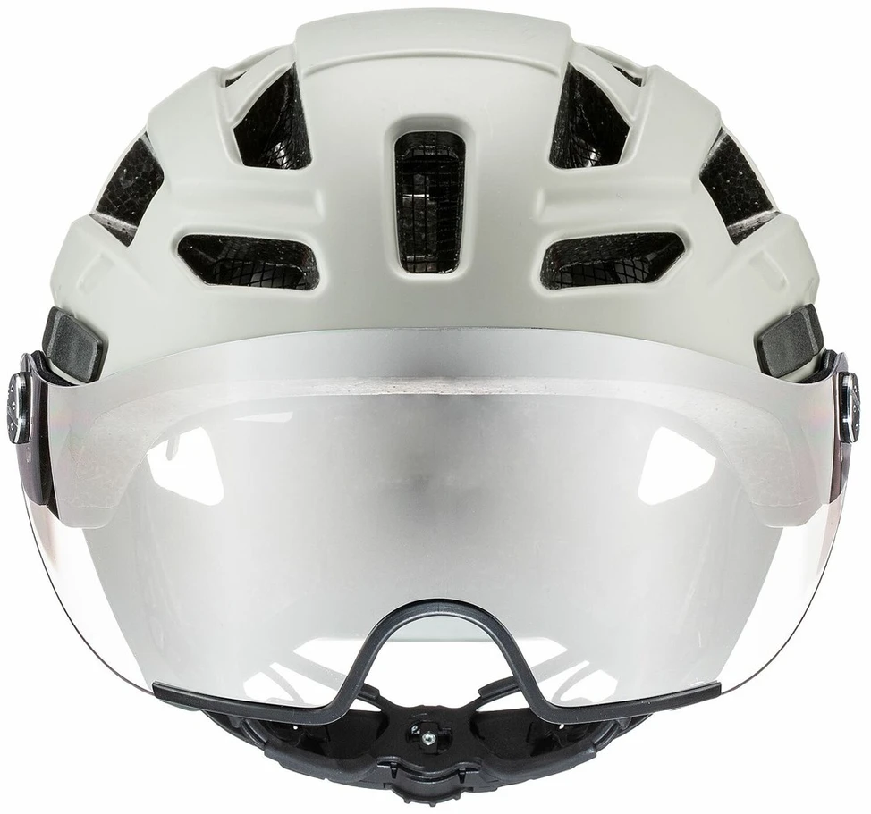 Šalmas Uvex finale visor sand-baltas matt-56-61CM
