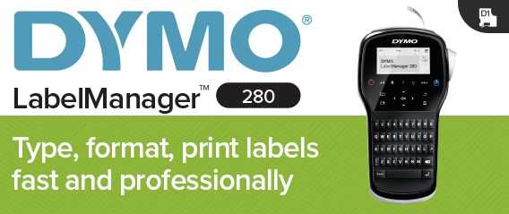 Dymo-Etikečių spausdintuvas label manager 280