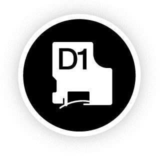 Dymo- Etikečių spausdintuvas lm280 su. walizkowy qwerty