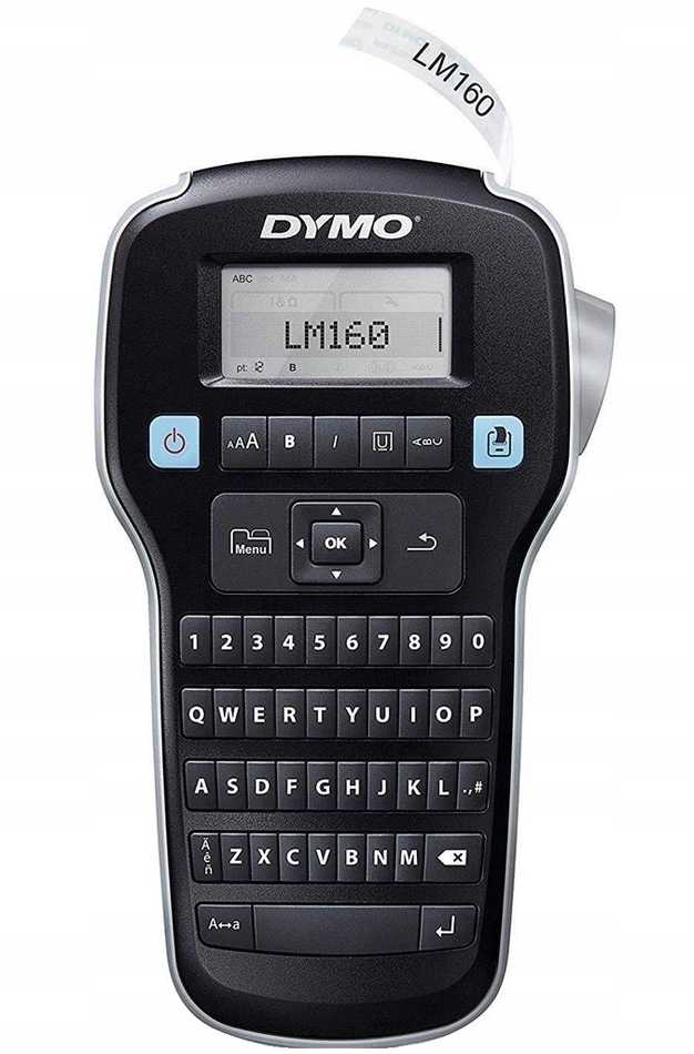 Etikečių spausdintuvas dymo lm 160 value pack +3xs0720530 taśma d1 juoda/balta 12mm