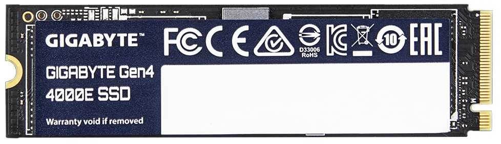 GIGABYTE Gen4 4000E SSD 1TB