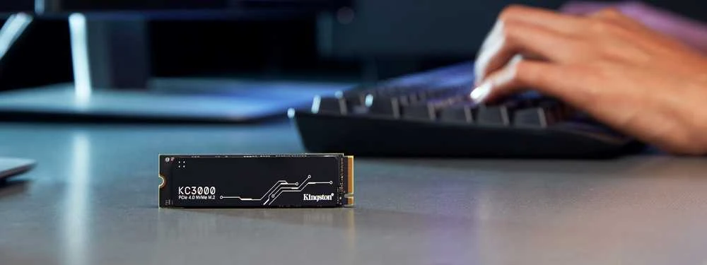 „Kingston Technology KC3000 M.2 1024 GB PCI Express 4.0 3D TLC NVMe“ diskai
