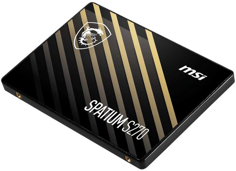 Kietasis diskas - MSI SPATIUM S270 480GB SATA III 2.5" 3D NAND