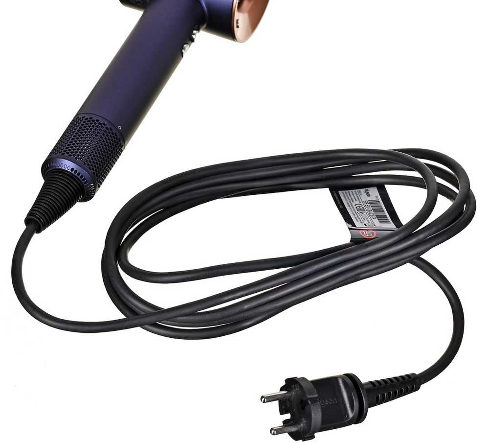 Plaukų džiovintuvas Dyson Supersonic HD07 Curly + Coily, Mėlynos ir vario spalvos