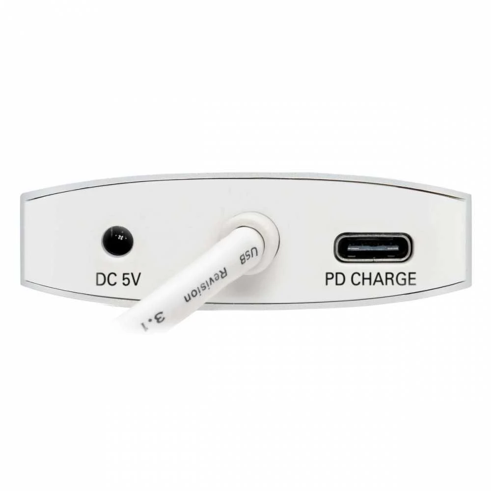 Eaton Tripp Lite USB-C dokas – 4K HDMI, USB 3.2 Gen 1, USB-A/C šakotuvas, GbE, atminties kortelė, 60 W PD įkrovimas