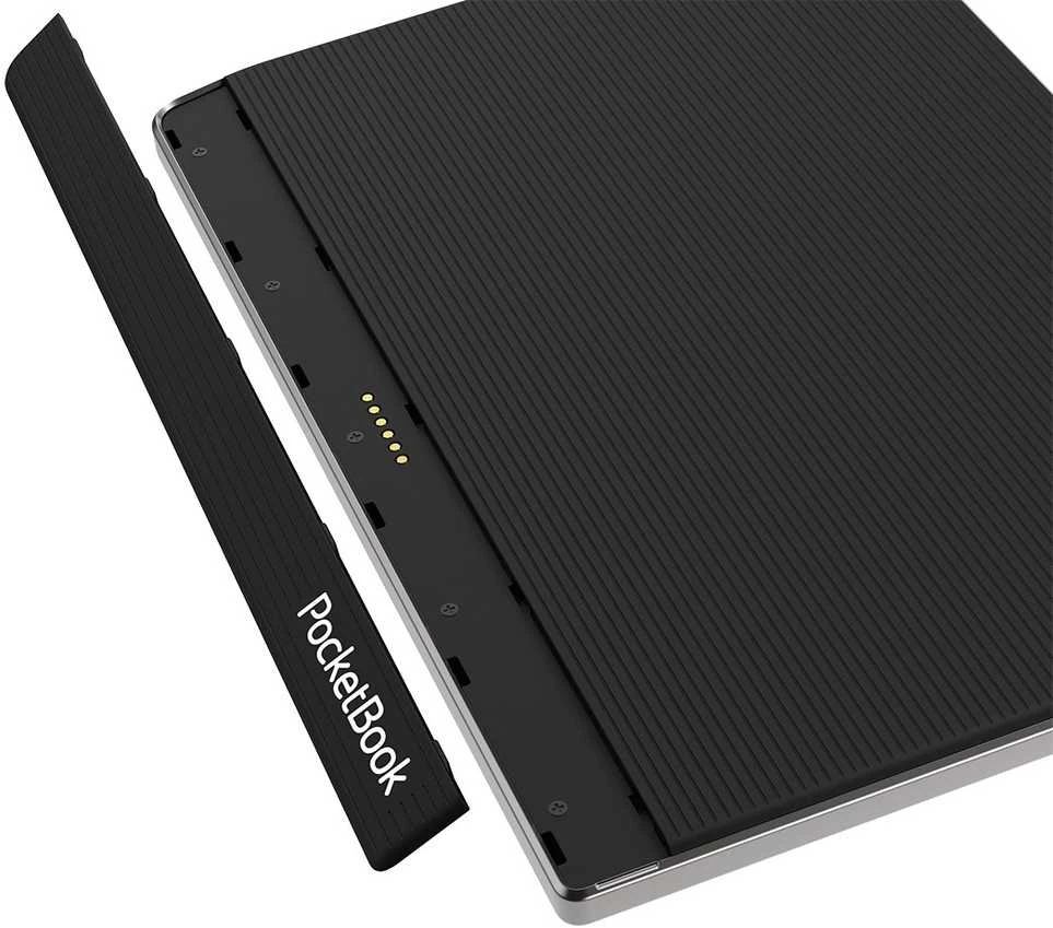El. knygų skaitytuvas „PocketBook InkPad 4 743“ 7,8 colio, 32 GB, su „Wi-Fi“, žvaigždės dulkių spalvos, sidabrinis
