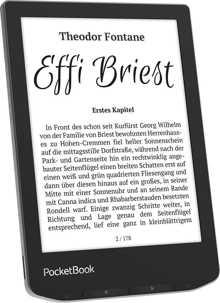 Elektroninė skaityklė Pocketbook Verse 6" 8GB Mist Grey (PB629-M-WW), Pilka