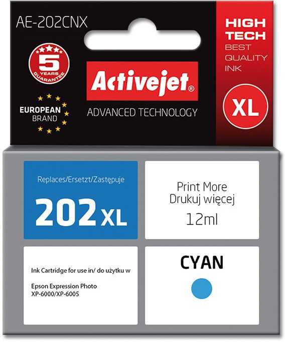Rašalo Kasetė - Activejet AE-202CNX Mėlyna