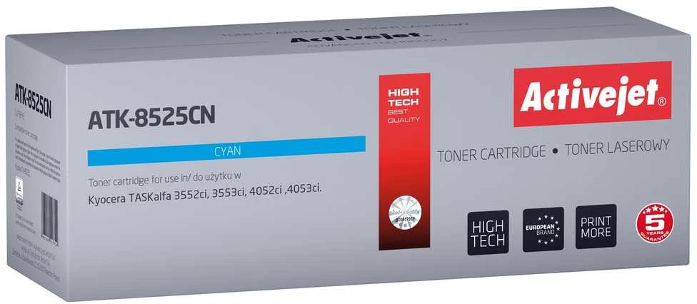 Toneris - Activejet ATK-8525CN suderinamas su Kyocera TK-8525C, 20000 puslapių, mėlynas