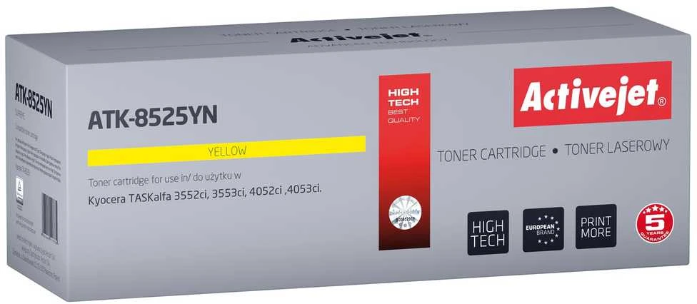Kyocera Toneris - Activejet ATK-8525YN, Geltonas