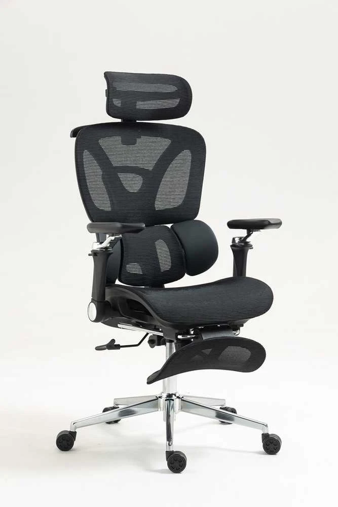 Effiki Activejet fotel biurowy ergonomiczny yk848 juoda
