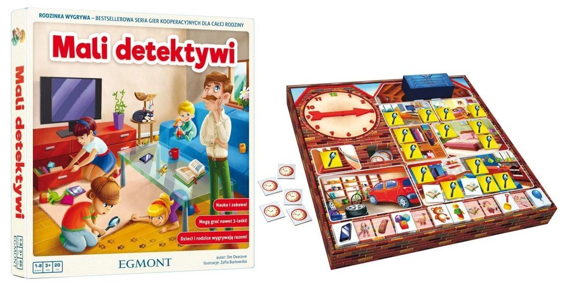 Egmonto mažųjų detektyvų žaidimas / Šeimos laimėjimai 07362