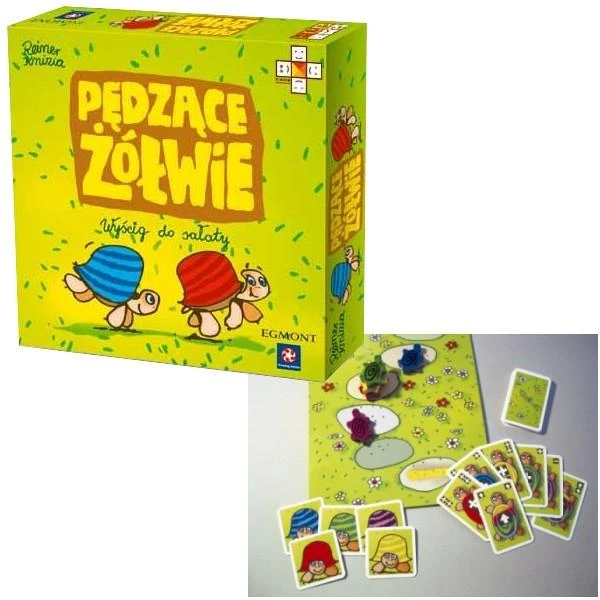 Egmont Kompiuterinis žaidimas Stalo žaidimas Pędzące Žółwie