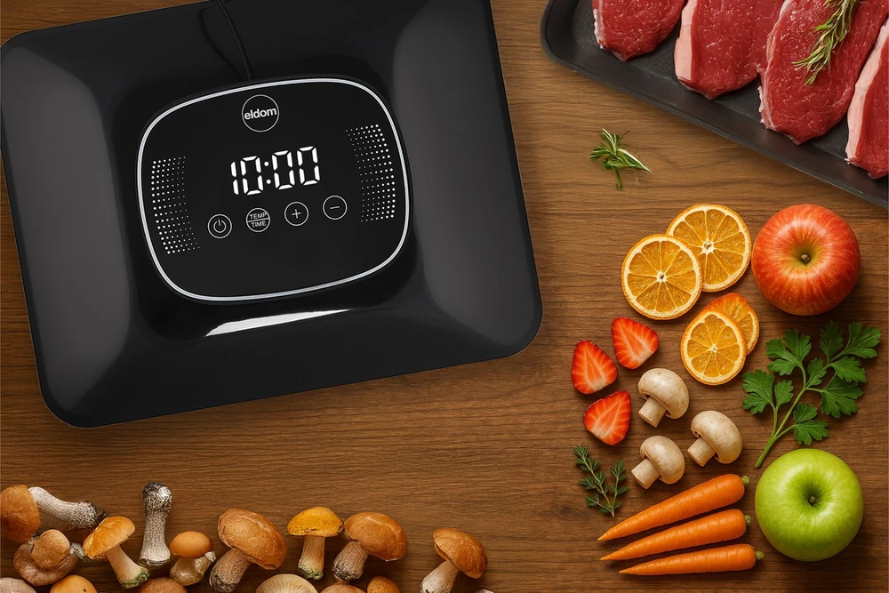 ELDOM SG520 FOOD DEHYDRATOR 400 W Juodas