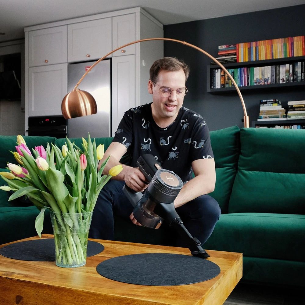 Dulkių siurblys Eldom OB200 Foldon sidabrinė