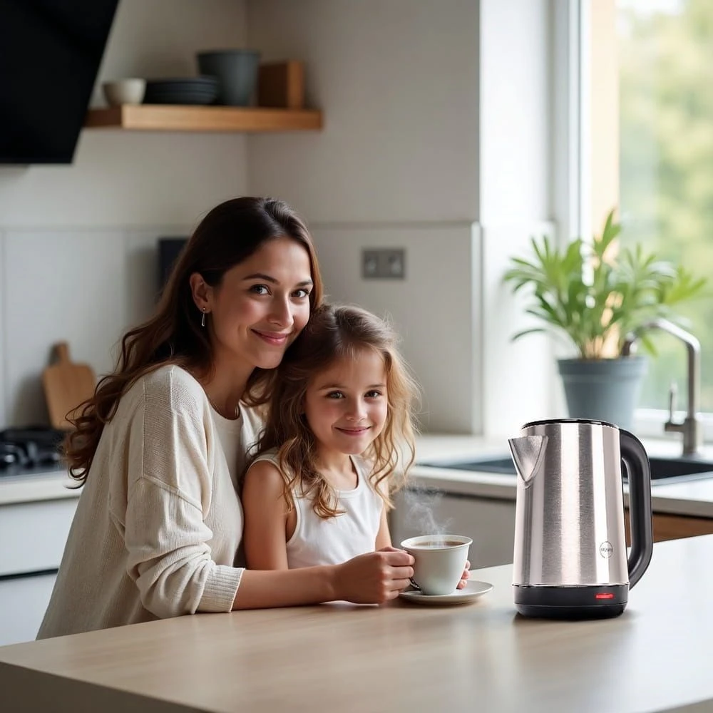 ELDOM CS30 ACERO CORDLESS KETTLE 2.0 L 2000 W Sidabrinis