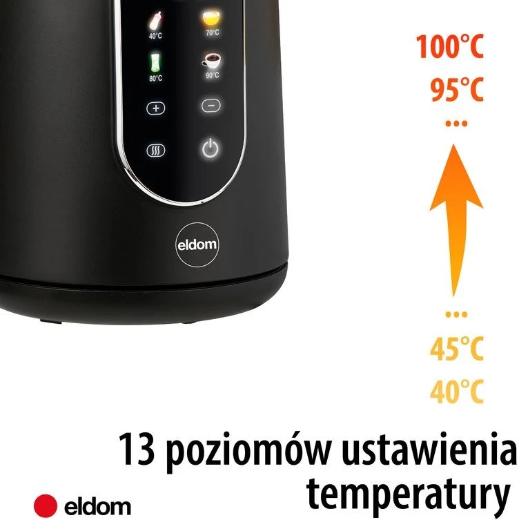 Virdulys ELDOM BELAIDIS SU TEMPERATŪROS VALDYMU C550 WALD