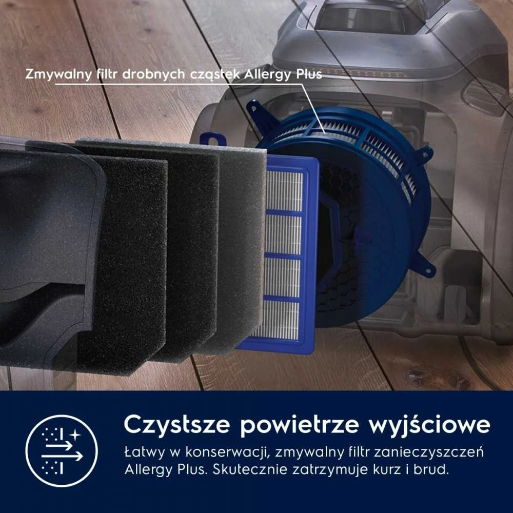 Electrolux Dulkių siurblys be maišelio pure c9 pc91-alrg