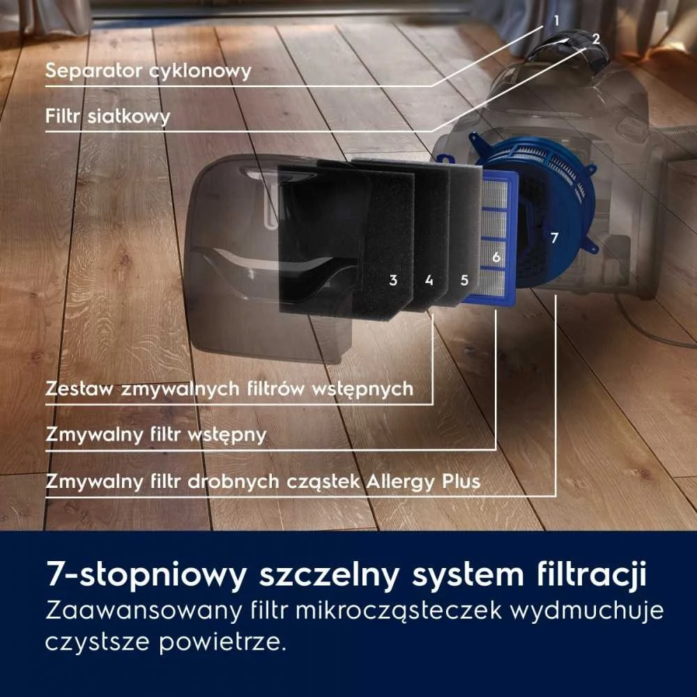 Electrolux Dulkių siurblys be maišelio pure c9 pc91-alrg