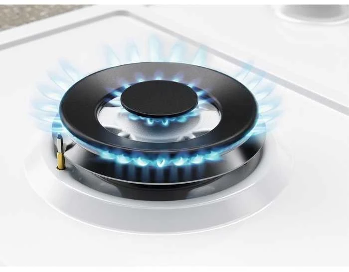 Electrolux Egs6436ww balta dujinė kaitlentė