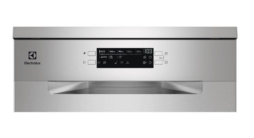 60 cm pločio ner. plieno spalvos laisvai pastatoma indaplovė Electrolux ESA47210SX