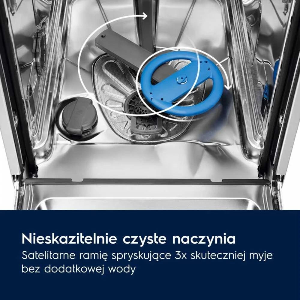 Electrolux Indaplovė maxiflex eem43300ix 3 kosz
