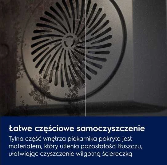 Juodos spalvos orkaitė Electrolux EOD6F77WZ