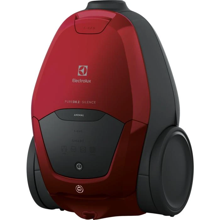 Electrolux Dulkių siurblys PD82-ANIMA Pure D8 Bagled, Galia 600 W, Dulkių talpa 3,5 L, Raudona