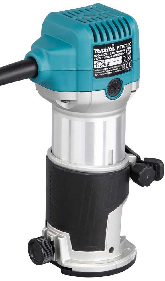 Elek 710w Makita RT0702c frezavimo ir pjovimo stakles