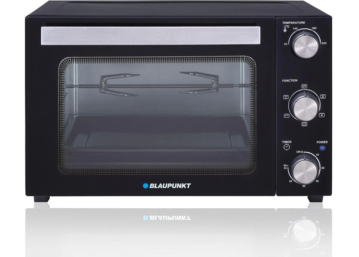 Mikrobangų krosnelė Mini orkaitė Blaupunkt EOM601 (Knob, 1800 W, juodos spalvos)