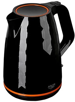 Adler | Virdulys | AD 1277 | Standard | 2200 W | 1.7 L | Plastic | 360° rotational base | Juodas