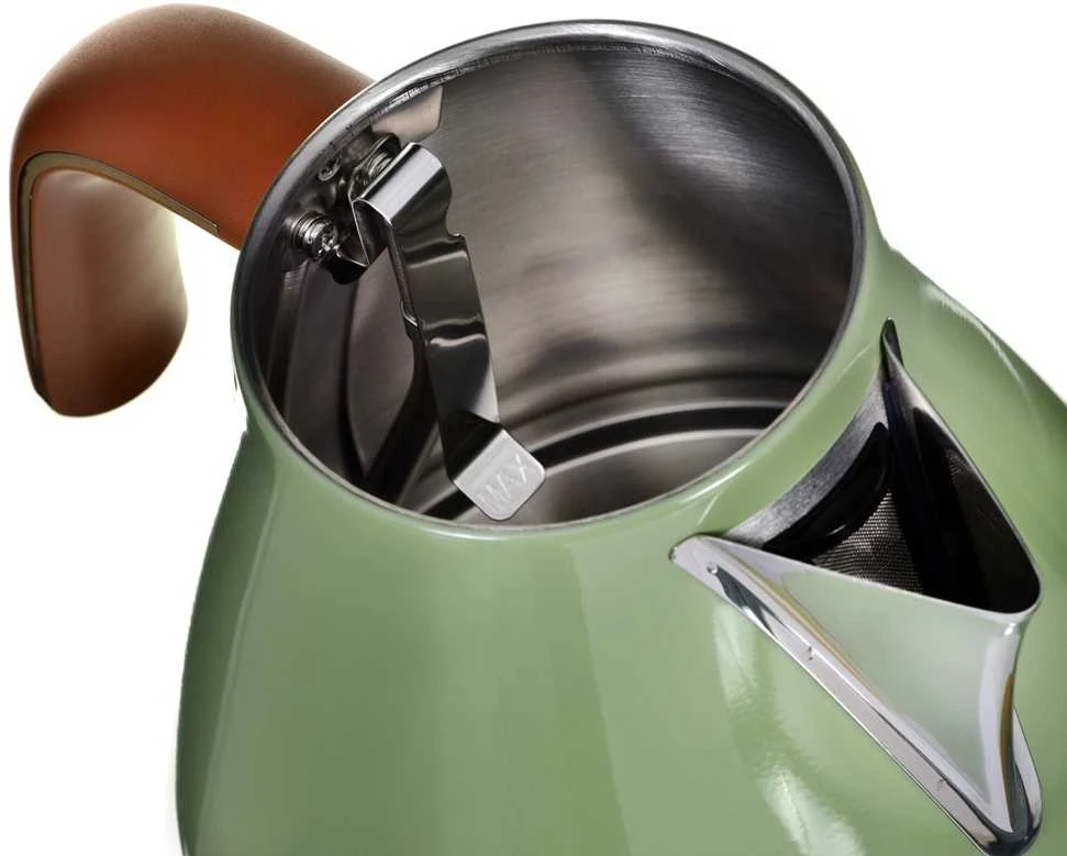 Elektrinis virdulys delonghi icona vintage kbov 2001.gr (2000w 1.7l; spalva oliwkowy)