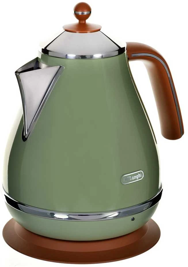 Elektrinis virdulys delonghi icona vintage kbov 2001.gr (2000w 1.7l; spalva oliwkowy)