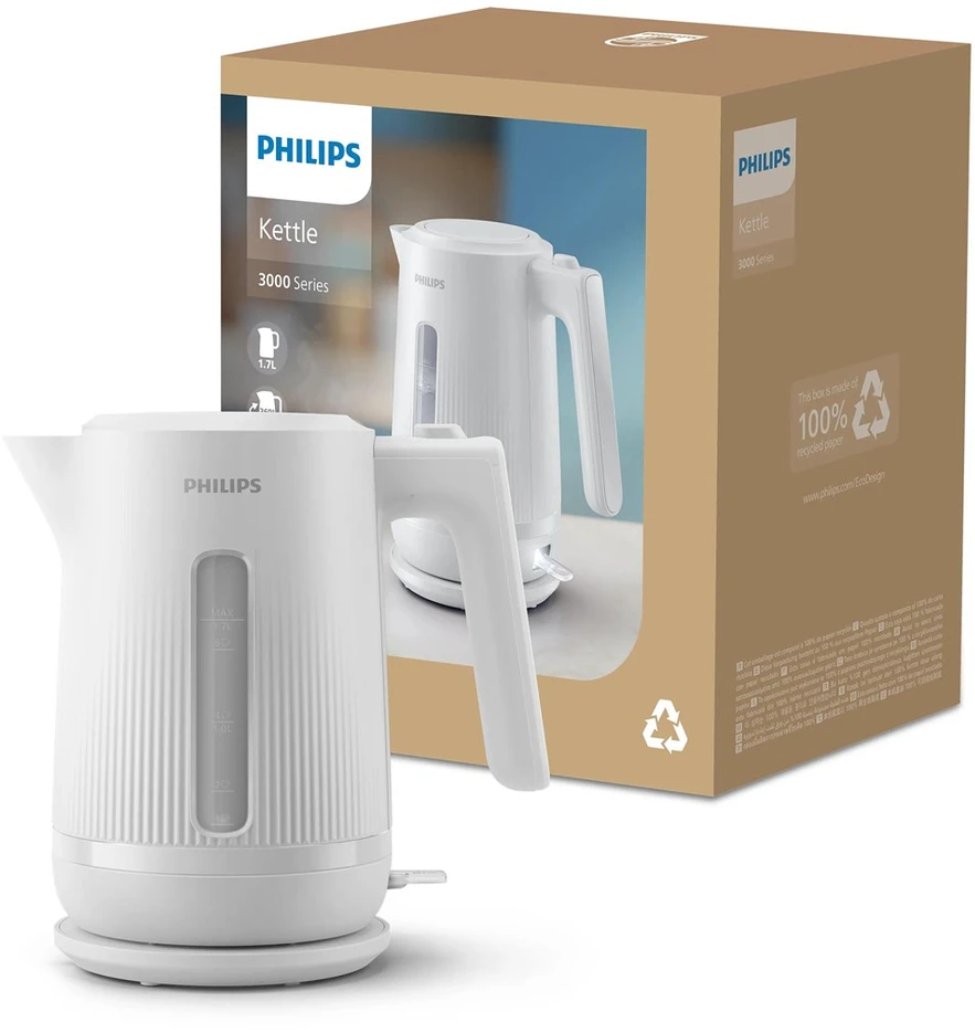 Virdulys Philips HD9411/00, 1,7, Baltas