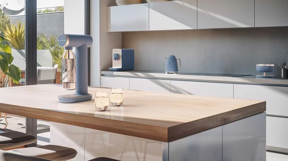 Smeg KLF03SBMEU electric virdulys, 1.7 l, 3000W - mėlynas