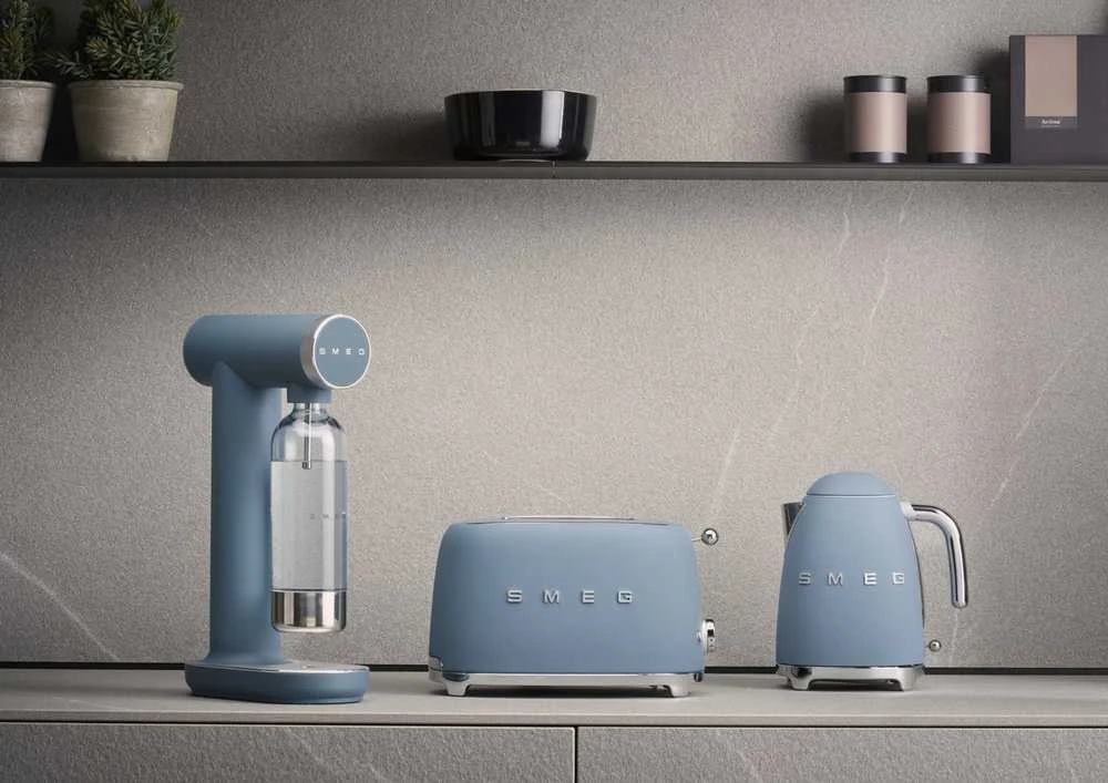 Smeg KLF03SBMEU electric virdulys, 1.7 l, 3000W - mėlynas