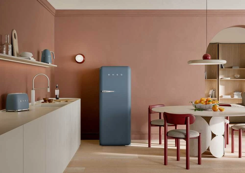 Smeg KLF03SBMEU electric virdulys, 1.7 l, 3000W - mėlynas