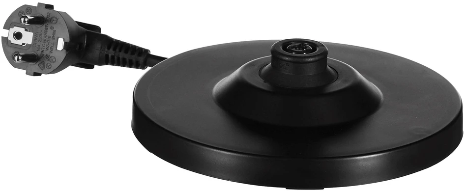 TEFAL Virdulys KO854830 Smart'n Light Electric, 1800 W, 1 L, Plastikinis, 360° sukamasis pagrindas, Juodas