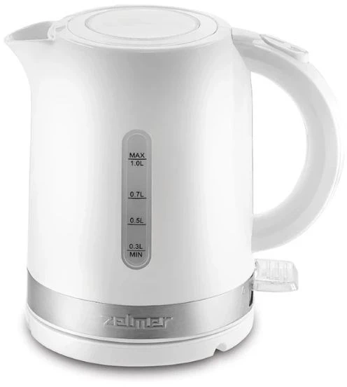 Zelmer ZCK7018 1-litre 1500W electric virdulys, baltas