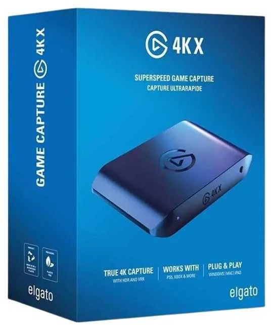Elgato Game Capture 4K X pakuotė