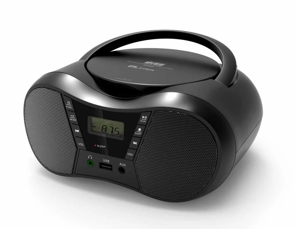 Eltra Grotuvas CD LILA2 USB/BT juoda