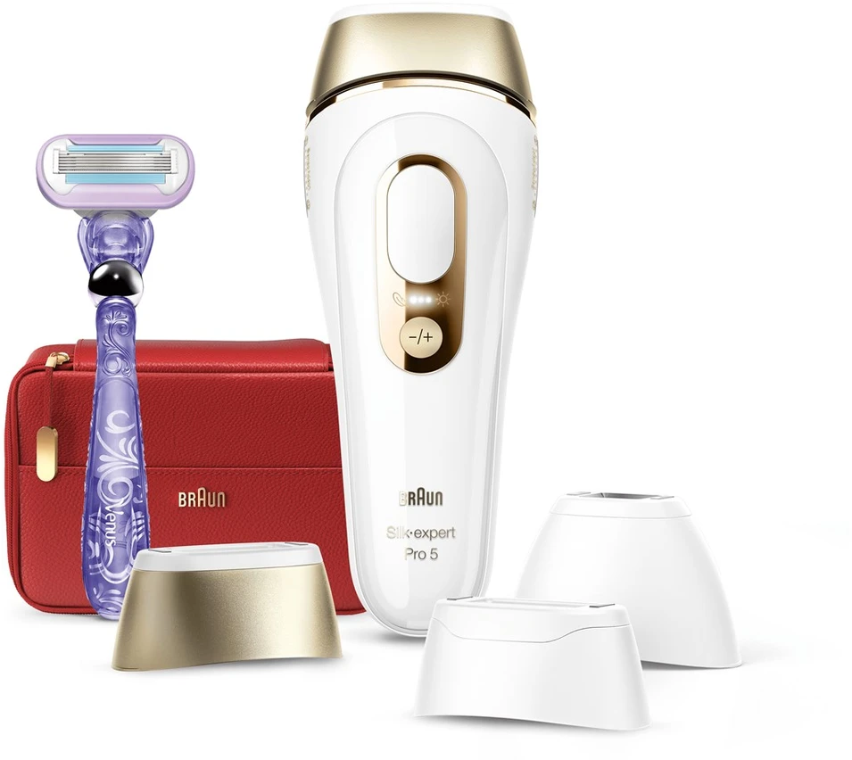Braun Silk-expert Pro Silk·expert Pro 5 PL5267 Intensyviai pulsuojanti šviesa (IPL) Auksinė, Baltas