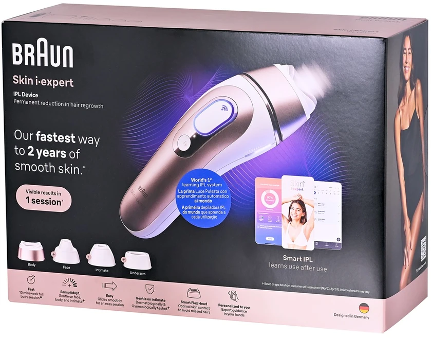 Braun Skin i·expert Pro 7 PL7432 IPL rožinė