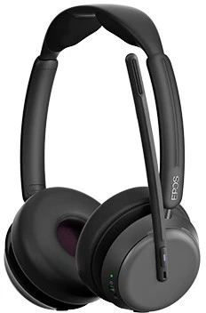 Ausinės Epos IMPACT 1000 MS UC ANC WL USB-C+A stovas